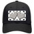 Gray White Dots Hearts Oil Rubbed Novelty License Plate Hat