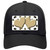 Gold White Dots Hearts Oil Rubbed Novelty License Plate Hat