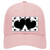 Black White Dots Hearts Oil Rubbed Novelty License Plate Hat