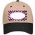 Pink White Chevron Scallop Oil Rubbed Novelty License Plate Hat