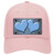 Light Blue White Quatrefoil Hearts Oil Rubbed Novelty License Plate Hat