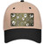 Gold White Paw Oil Rubbed Novelty License Plate Hat