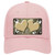 Paw Heart Gold White Novelty License Plate Hat