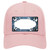 Paw Scallop Light Blue White Novelty License Plate Hat