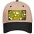 Yellow White Love Oil Rubbed Novelty License Plate Hat