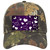 Purple White Love Oil Rubbed Novelty License Plate Hat