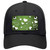 Lime Green White Love Oil Rubbed Novelty License Plate Hat