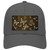 Brown White Butterfly Oil Rubbed Novelty License Plate Hat