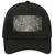 Tan White Butterfly Oil Rubbed Novelty License Plate Hat