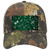 Green White Dragonfly Oil Rubbed Novelty License Plate Hat