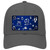 Blue White Owl Oil Rubbed Novelty License Plate Hat