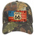 Route 66 American Flag Novelty License Plate Hat