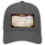 Ohio Rusty Blank Novelty License Plate Hat