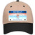 Michigan Great Lakes Blank Novelty License Plate Hat