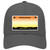 Indiana Amber Blank Novelty License Plate Hat