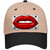 Red Lips Novelty License Plate Hat