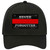 Never Forgotten Thin Red Line Novelty License Plate Hat