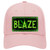 Blaze Novelty License Plate Hat