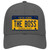 The Boss New York Novelty License Plate Hat