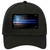 American Flag Police Novelty License Plate Hat