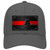 Alaska Thin Red Line Novelty License Plate Hat