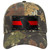 Georgia Thin Red Line Novelty License Plate Hat