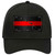 Hawaii Thin Red Line Novelty License Plate Hat