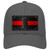 Indiana Thin Red Line Novelty License Plate Hat