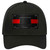 South Dakota Thin Red Line Novelty License Plate Hat