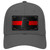Utah Thin Red Line Novelty License Plate Hat