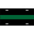 Thin Green Line Novelty Metal License Plate