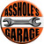 Assholes Garage Novelty Circle Coaster Set of 4