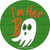 Im Her Boo Green Novelty Circle Coaster Set of 4