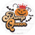 Pumpkin Queen Novelty Circle Coaster Set of 4