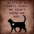 Cats Fill An Empty Place Novelty Metal Square Sign