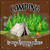 Camping Is My Happy Place Tent Novelty Metal Square Sign