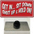 Sit Down Shut Up And Hold On Wholesale Novelty Metal Hat Pin