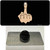 Middle Finger Wholesale Novelty Metal Hat Pin