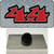 4 X 4 Diamond Wholesale Novelty Metal Hat Pin