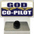 God Is My Co-Pilot Wholesale Novelty Metal Hat Pin