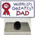 Worlds Greatest Dad Wholesale Novelty Metal Hat Pin