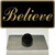 Believe Wholesale Novelty Metal Hat Pin