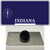 Indiana State Blank Wholesale Novelty Metal Hat Pin