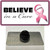 Believe In A Cure Wholesale Novelty Metal Hat Pin Sign