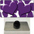 Purple White Giraffe Purple Centered Hearts Wholesale Novelty Metal Hat Pin