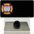 Fire Maltese Cross Offset Wholesale Novelty Metal Hat Pin