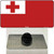 Tonga Flag Wholesale Novelty Metal Hat Pin