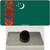 Turkmenistan Flag Wholesale Novelty Metal Hat Pin