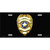 Police Badge Metal Novelty License Plate