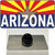 Arizona Flag White Arizona Wholesale Novelty Metal Hat Pin Sign